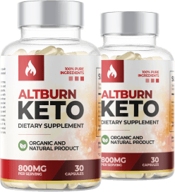AltBurn KETO two bottles